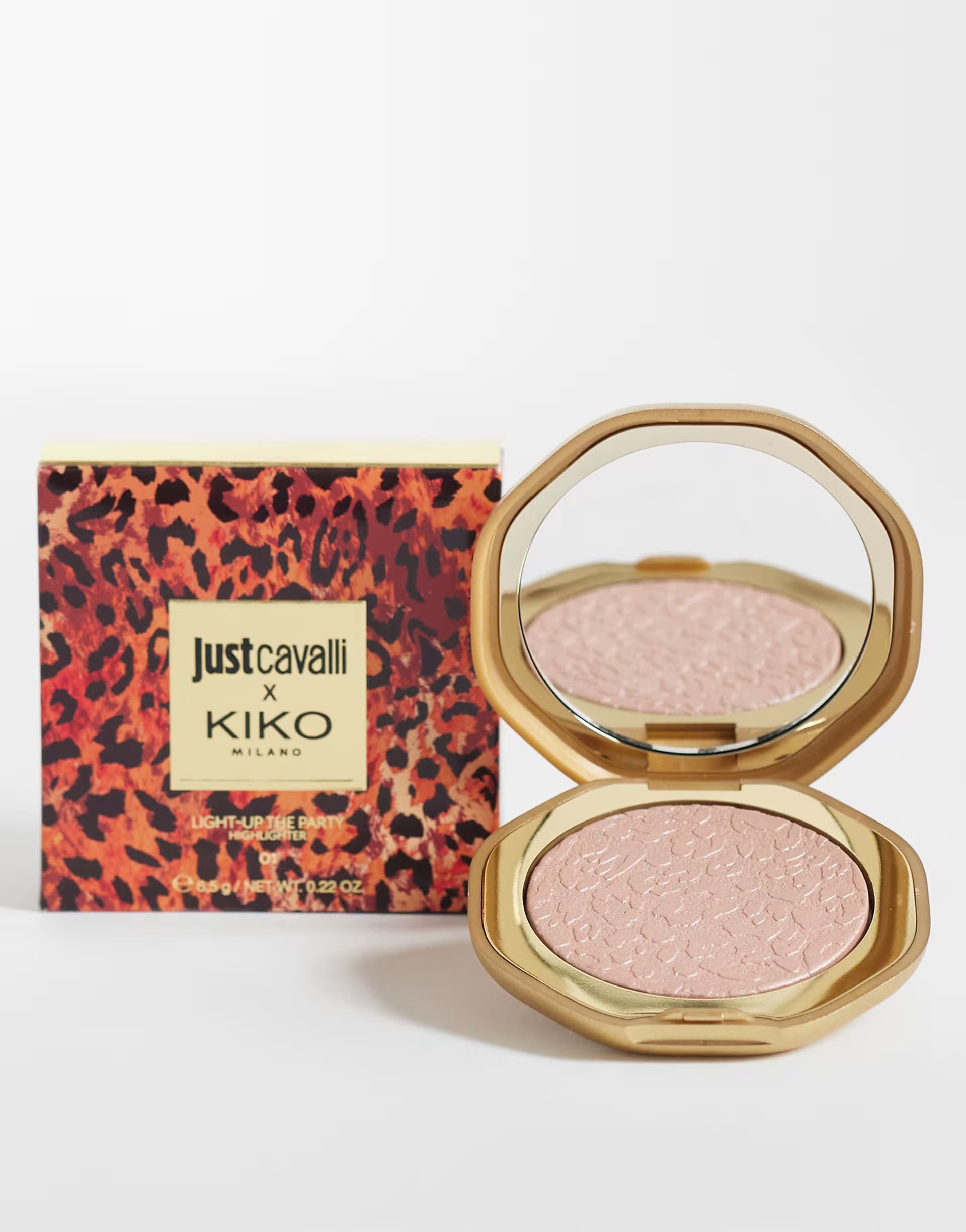 ASOS KIKO Milano x Just Cavalli Exclusive Light-Up The Party Highlighter - 01 Fierce Spark