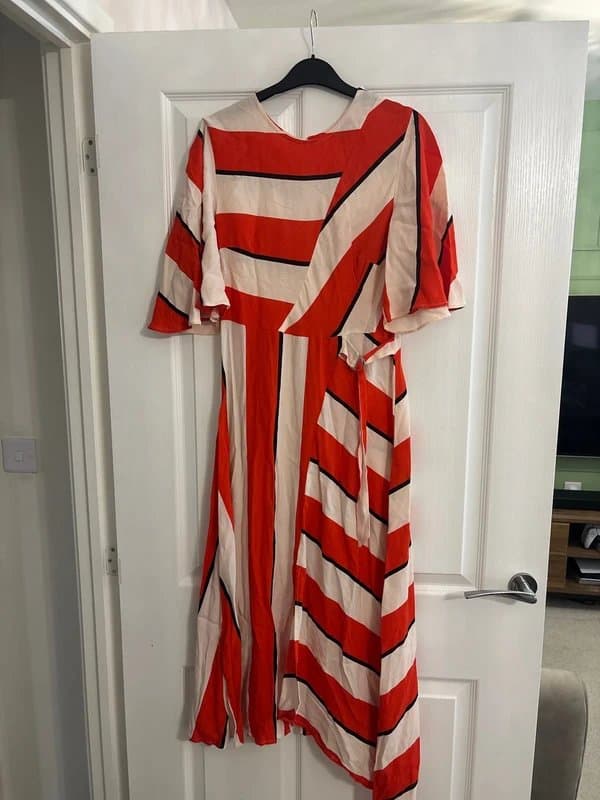 Topshop Topshop stripe dress size 10