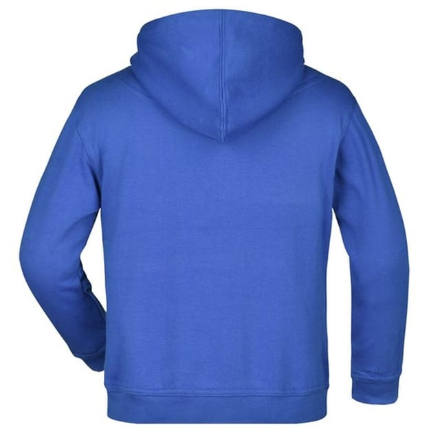 James and Nicholson James and Nicholson Men's Moisture Wicking Hoodie in Blue - 2