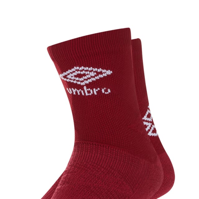 Umbro Umbro Men's Protex Gripped Ankle Socks in Burgundy - 3