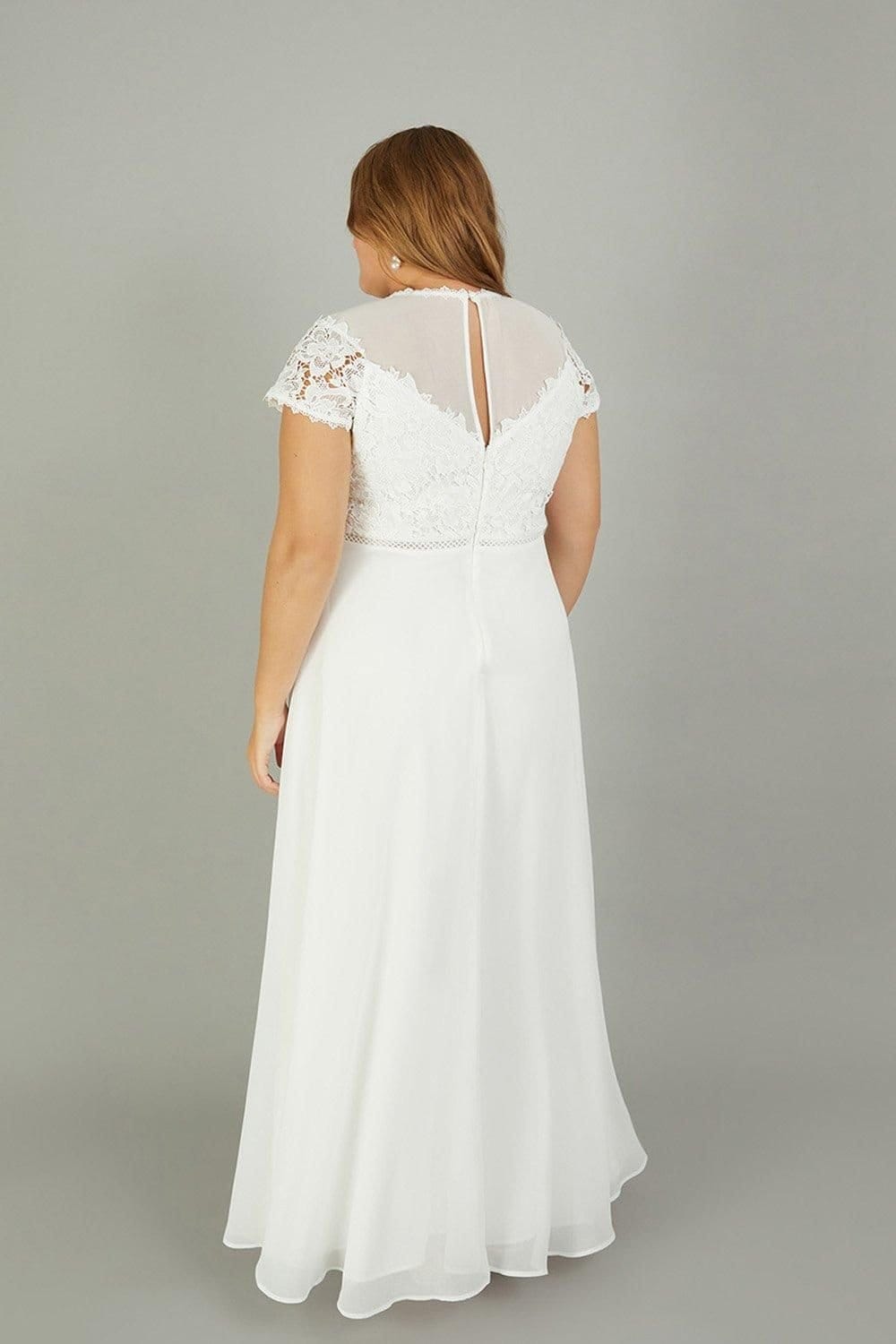 Monsoon Monsoon Women's 'Angela' Lace Bridal Maxi Dress in Ivory - 4