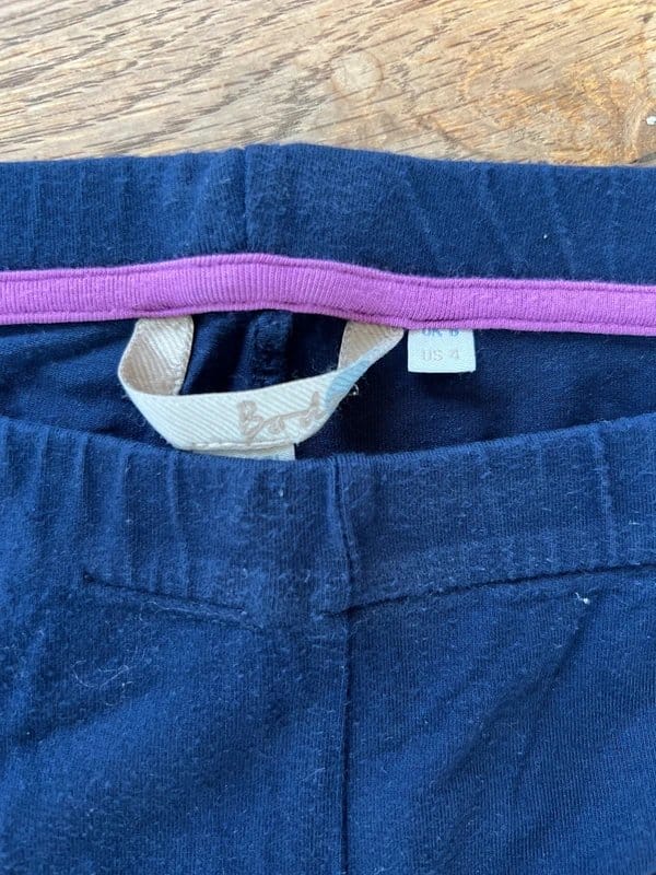 Boden Navy Stretchy 7/8 Length Leggings