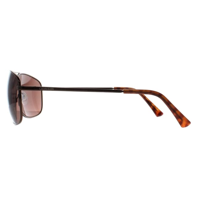 Calvin Klein CALVIN KLEIN Men's Rectangle Brown Brown CK19137S - 3