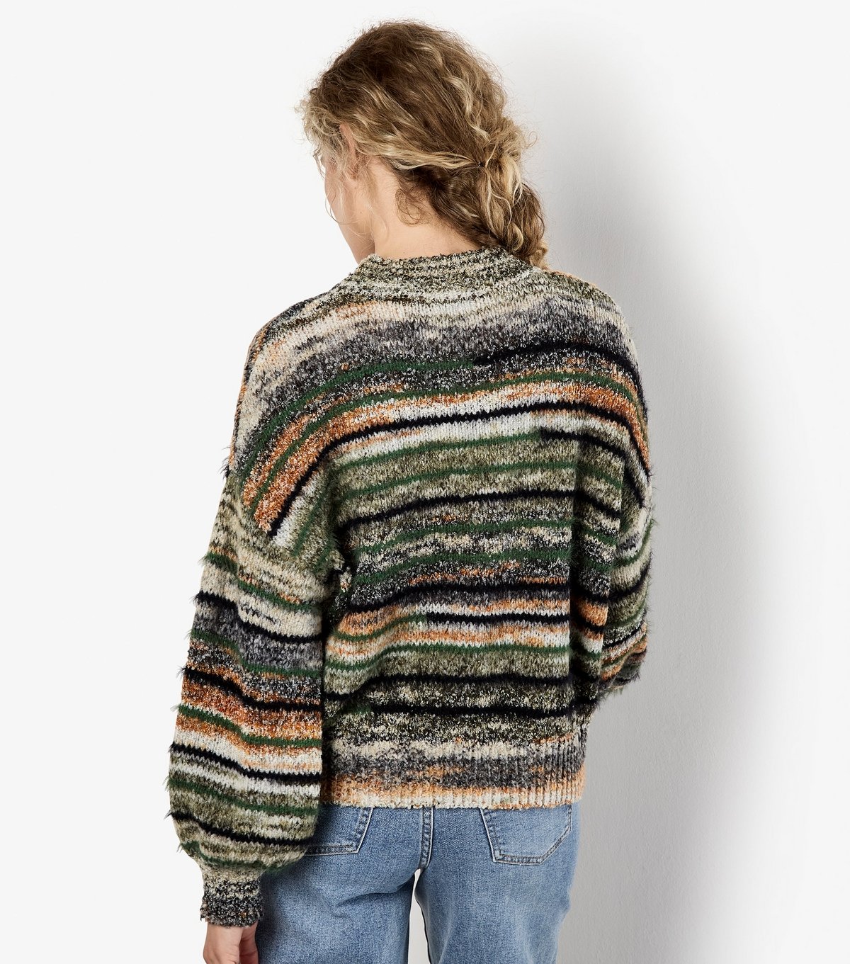 Apricot Women's Green Space Dye Knitted Jumper Apricot New Look - 3