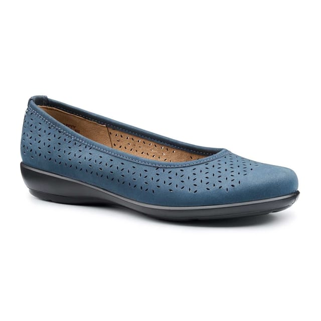 Hotter Hotter Women's 'Livvy II' Ballerinas in Dark Blue - 2