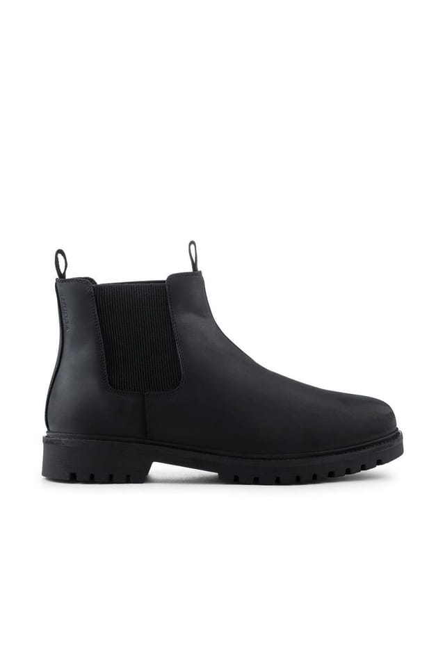 Jones Bootmaker Jones Bootmaker Men's Hamburg Leather Waterproof Chelsea Boots in Black - 2