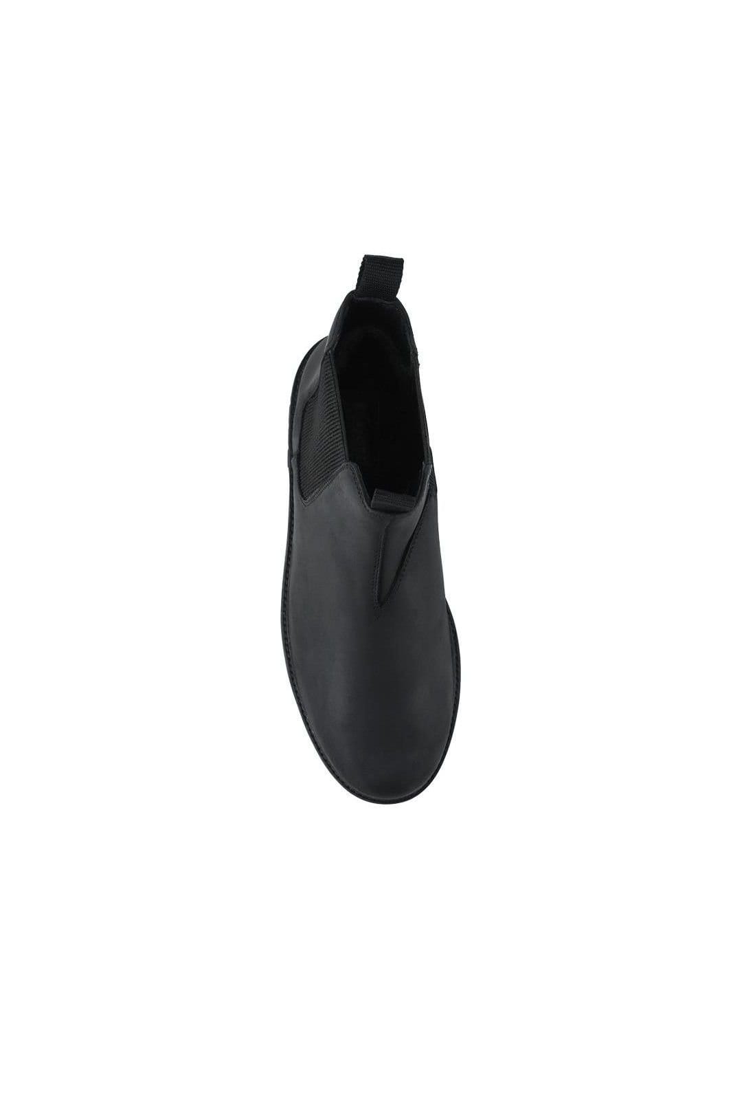 Jones Bootmaker Jones Bootmaker Men's Hamburg Leather Waterproof Chelsea Boots in Black - 4
