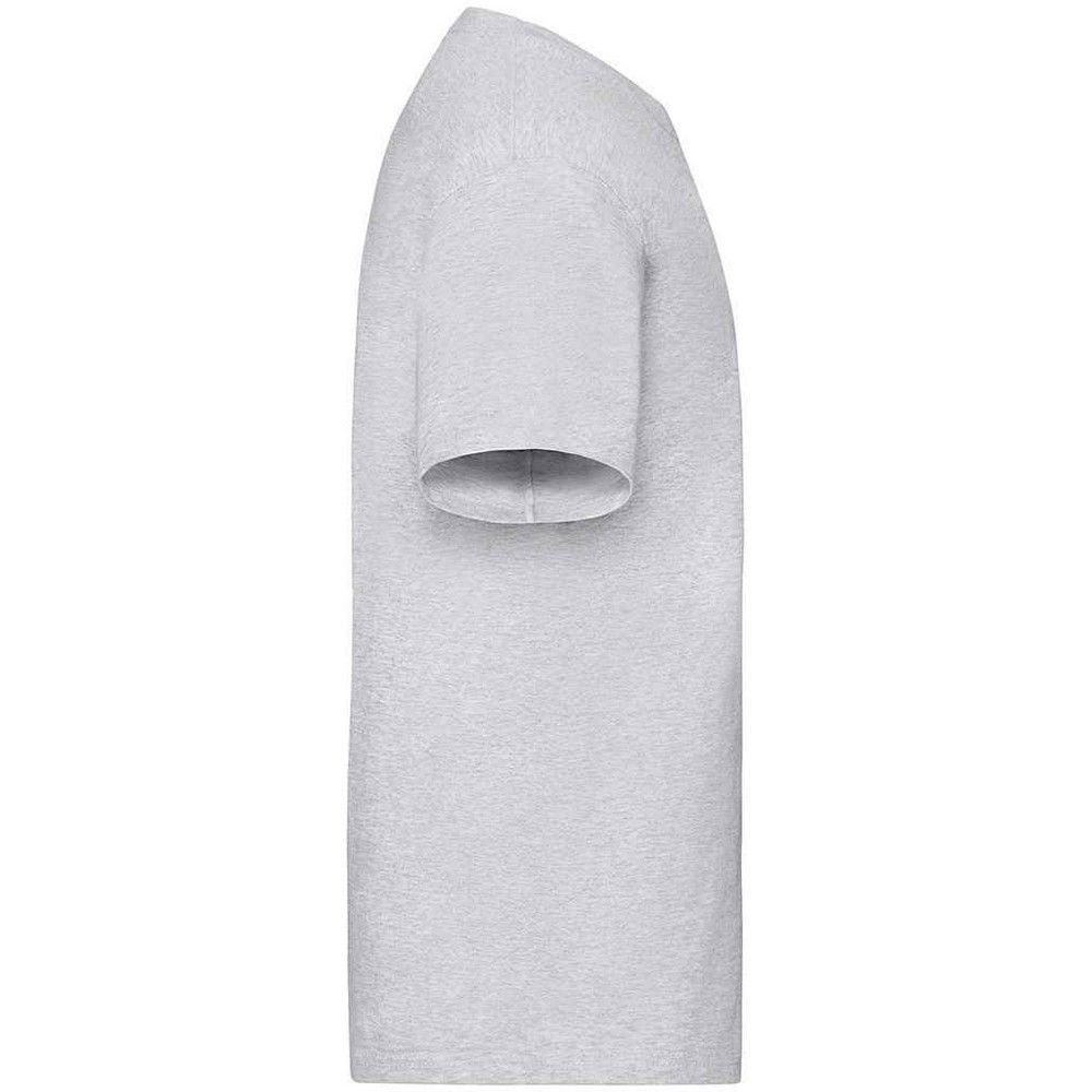 Fruit Of The Loom Fruit of the Loom Men's Heather Heavy T-Shirt in Grey - 3