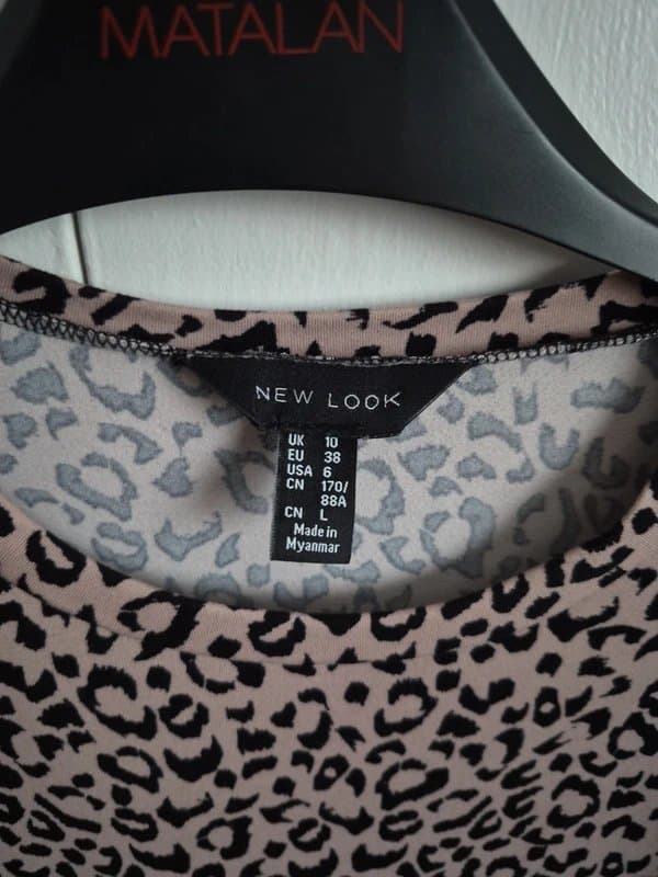 New Look Leopard print smock Dress.