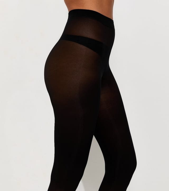 New Look Black Premium Opaque 70 Denier Tights New Look - 2
