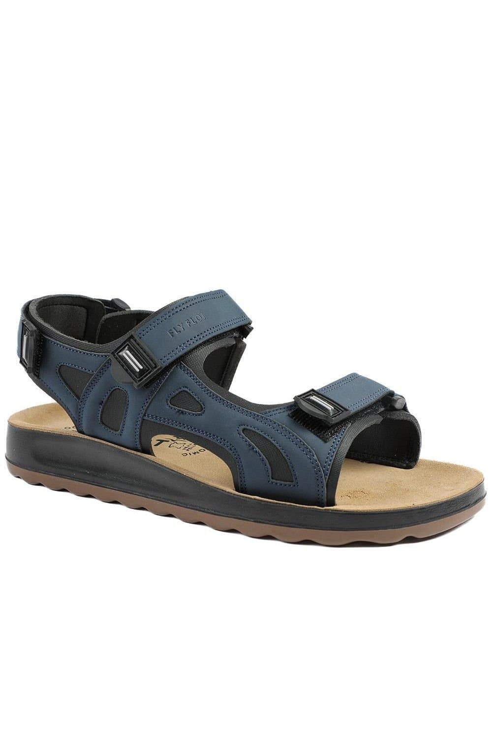 Fly Flot Fly Flot Men's FlyFlot Anatomic Adjustable Fit Sandals in Navy