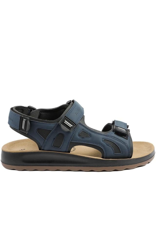Fly Flot Fly Flot Men's FlyFlot Anatomic Adjustable Fit Sandals in Navy - 2