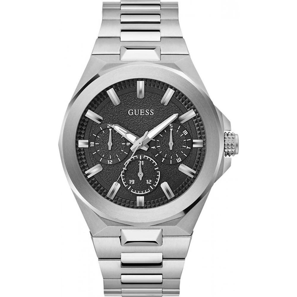 Guess Guess Men's GW0798G1 Dashboard 46mm Quartz Watch in Silver - 1