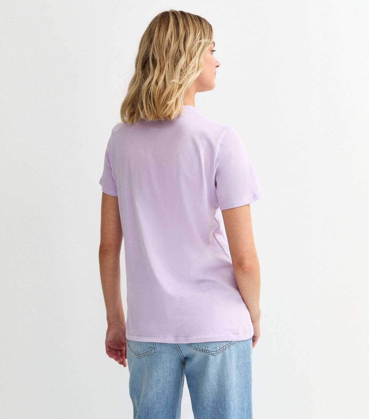 New Look Women's Lilac NYC Regular T-Shirt New Look - 4