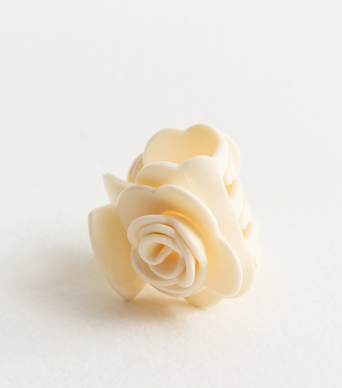 New Look Cream Rose Flower Claw Clip New Look - 3