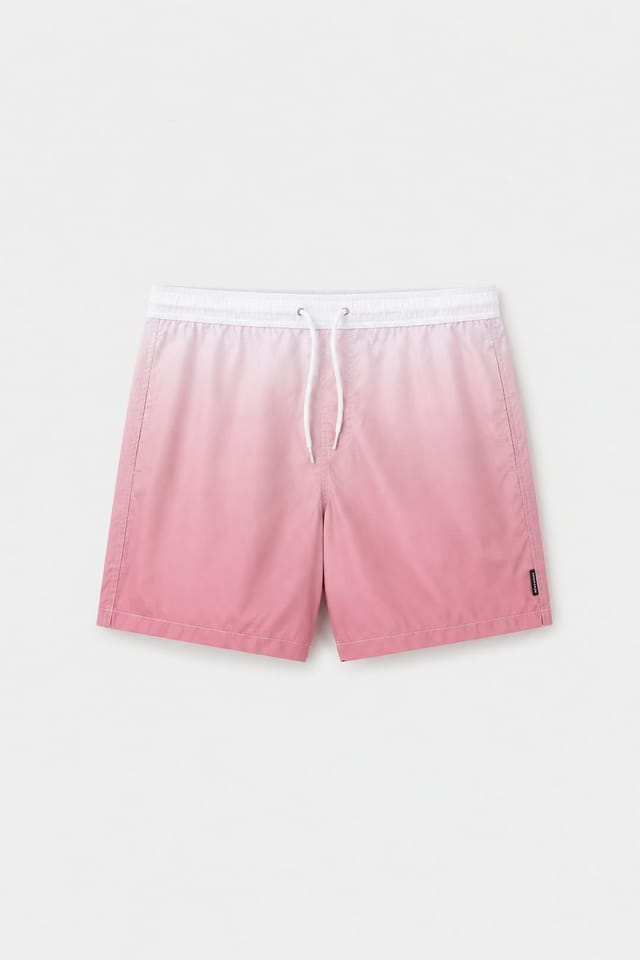 Little Nooks Little Nooks Men's Mever Swim Shorts in Rose - 2