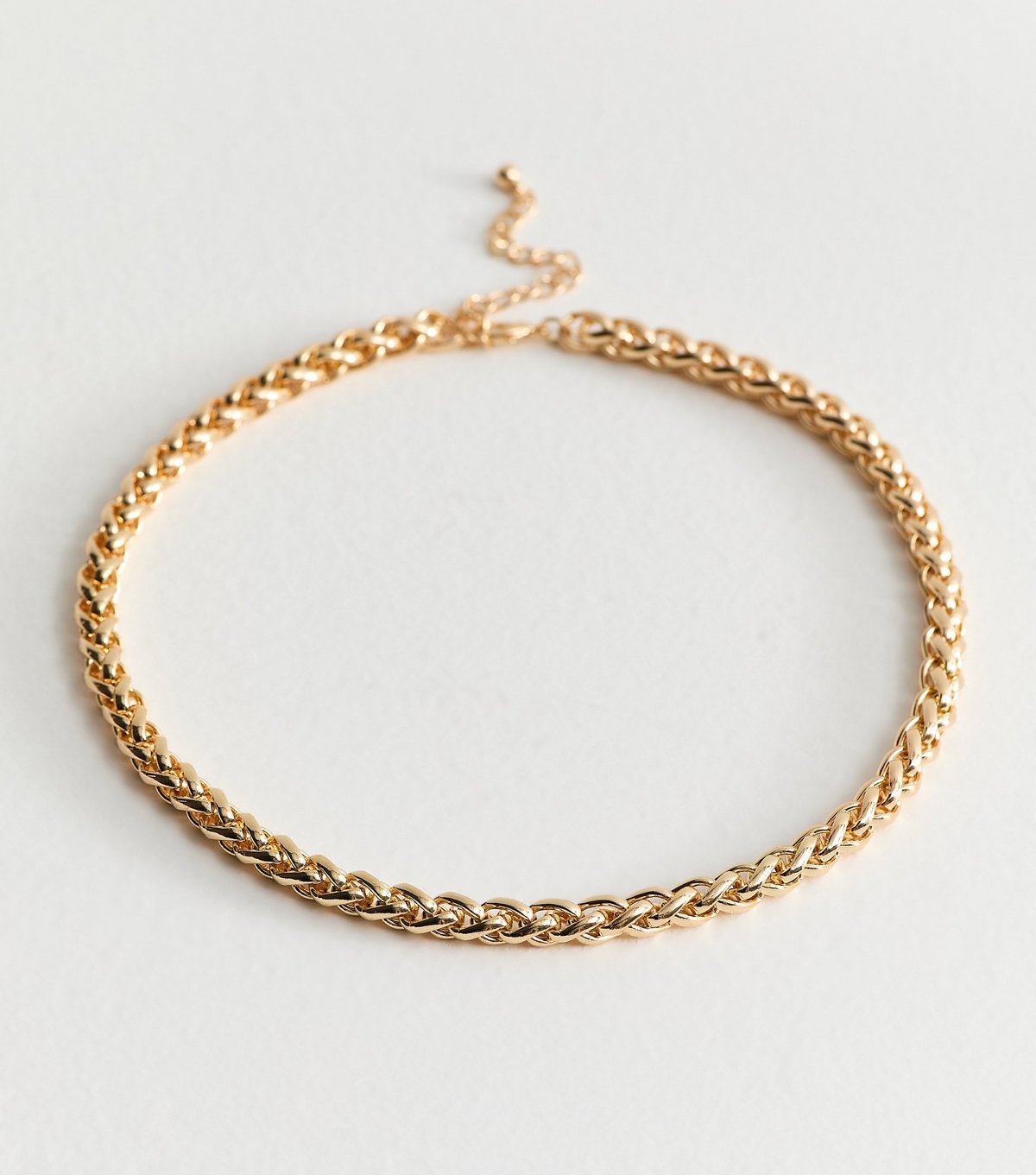 New Look Gold Tone Rope Chain Necklace New Look - 3