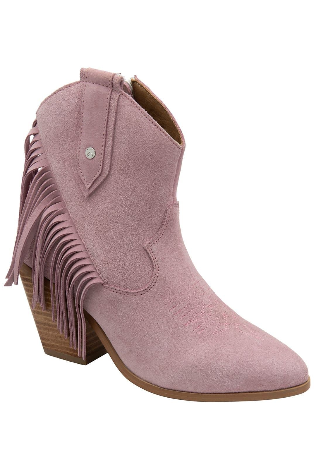 Ravel Ravel Women's 'Horsley' Suede Ankle Boots in Pink