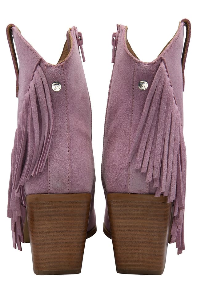 Ravel Ravel Women's 'Horsley' Suede Ankle Boots in Pink - 3