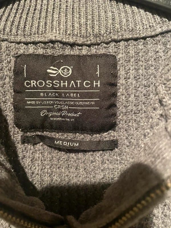 Crosshatch Men’s crosshatch jumper