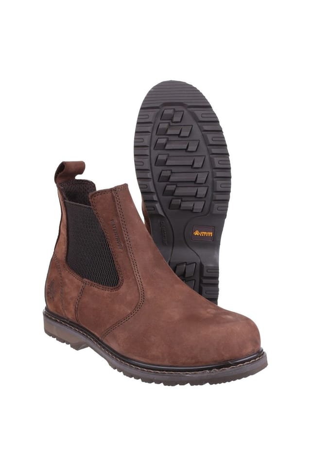 Amblers Amblers Men's 'AS148 SPERRIN' Safety Boots in Brown - 3