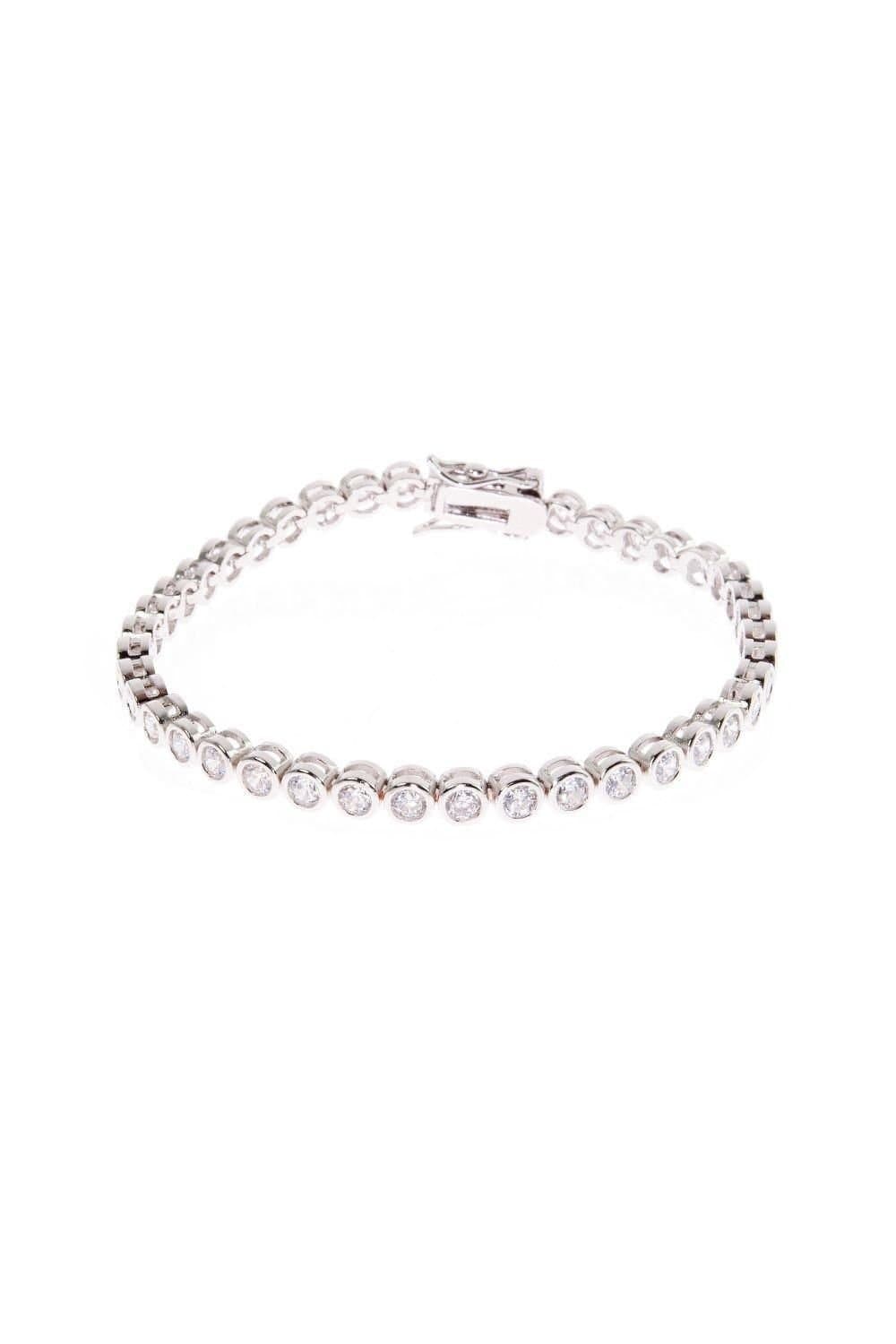 Cachet London Cachet London Women's Cachet Dawn Tennis Bracelet in Silver