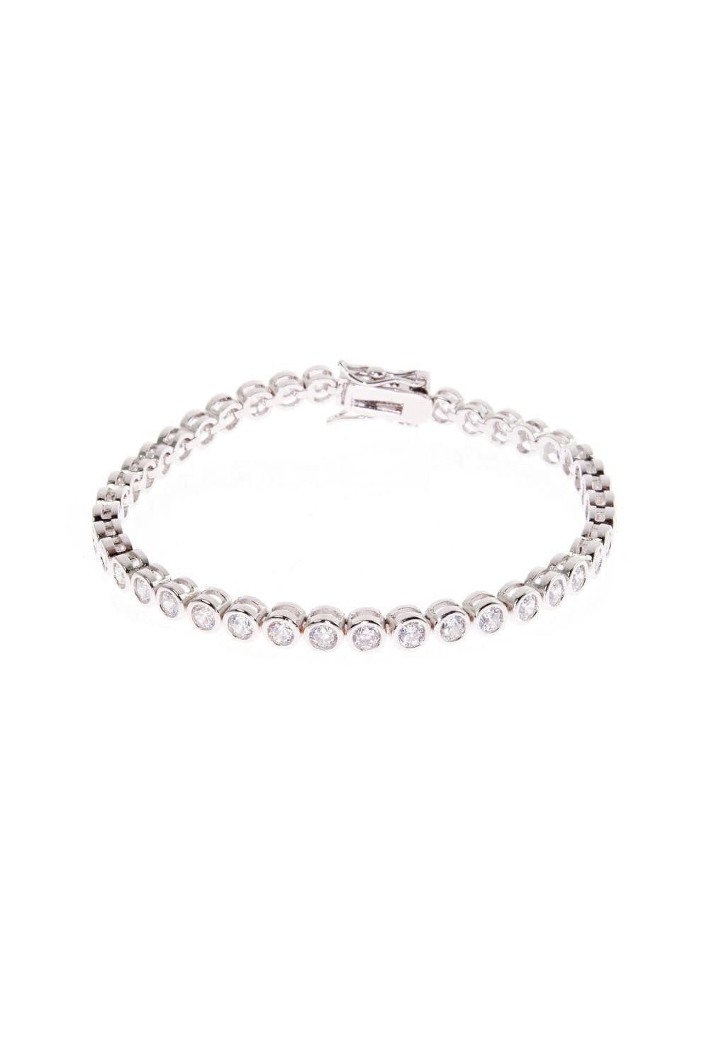 Cachet London Cachet London Women's Cachet Dawn Tennis Bracelet in Silver - 1