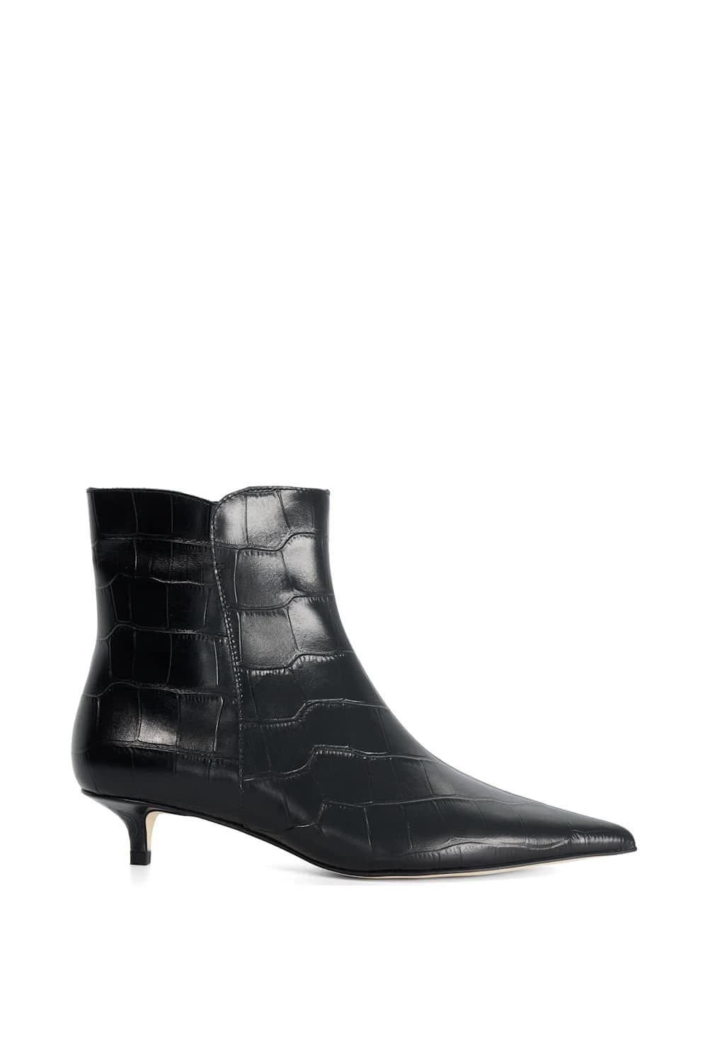 Dune London Dune London Women's 'Ohlove' Leather Ankle Boots in Black
