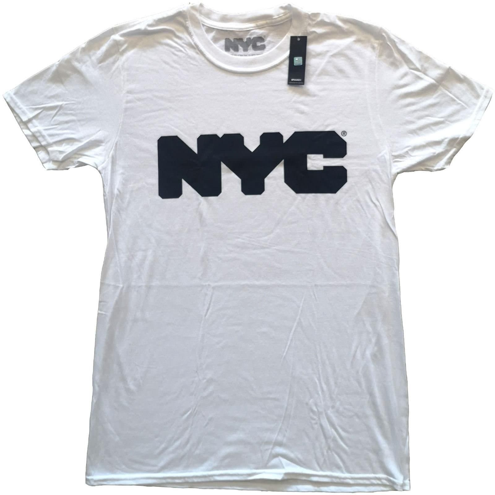 NYC New York Color NYC New York Color Men's New York City Cotton T-Shirt in White