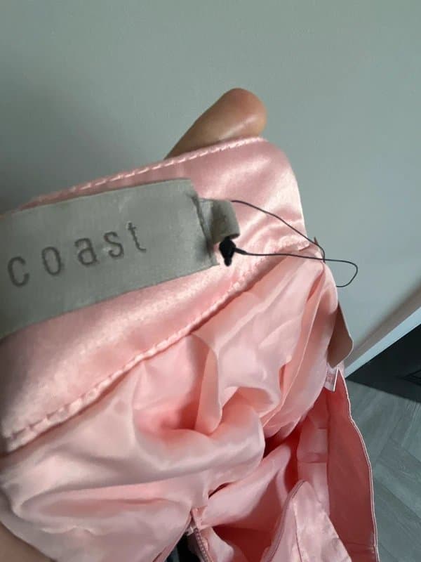 Coast * NEW * (with tags / exdisplay) Coast Rose Satin Maxi Skirt UK 10