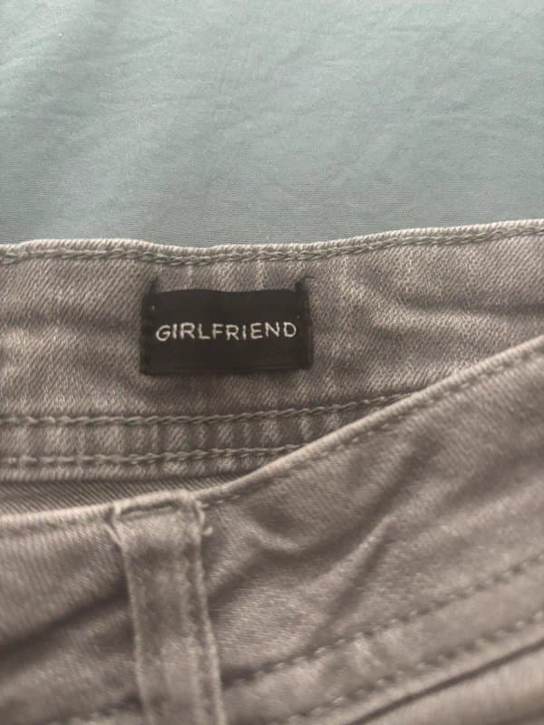 TU Grey girlfriend jeans