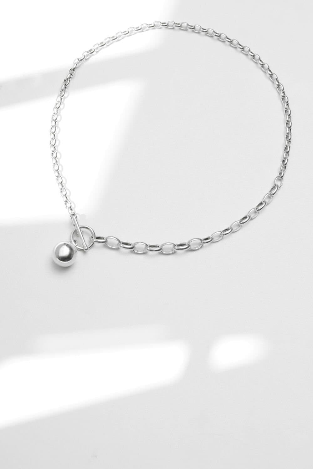 Simply Silver Simply Silver Silver 925 Sterling Silver Orb Necklace