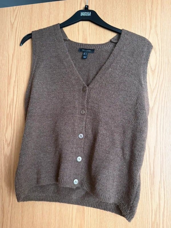 New Look New Look Brown Sweater Vest