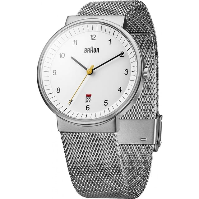 Braun Braun Men's BN0032WHSLMHG Classic 40mm Quartz Watch in Silver - 2