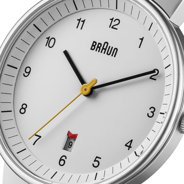 Braun Braun Men's BN0032WHSLMHG Classic 40mm Quartz Watch in Silver - 3
