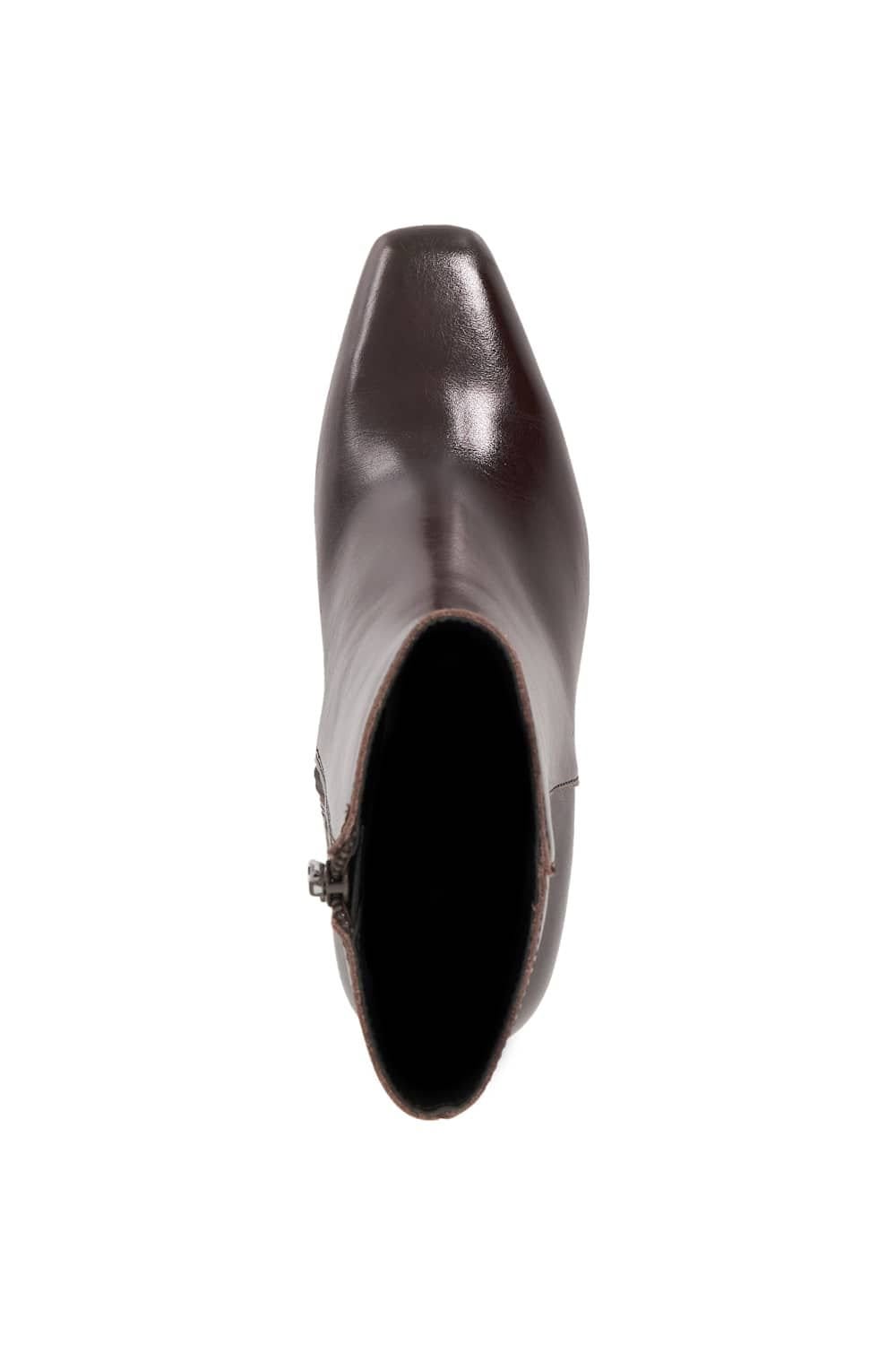 Dune London Dune London Women's 'Ovation' Leather Ankle Boots in Brown - 4