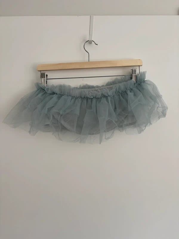 ASOS Design Grey tulle micro mini skirt OR top