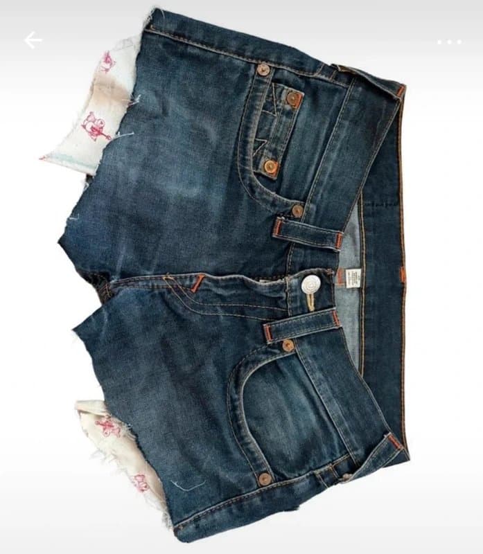 True Religion Ultra Low rise true religion shorts