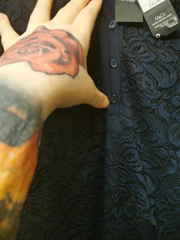 M&Co Stunning long-sleeved lace dress - 1