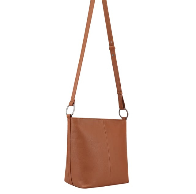 Dents Dents Women's Pembroke Leather Cross Body Bag in Brown - 2