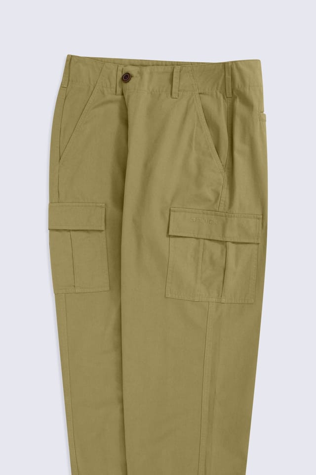 Animal Animal Men's 'Melbourne' Lightweight Casual Comfortable Multipocketed Cargo Trouser in Khaki - 3
