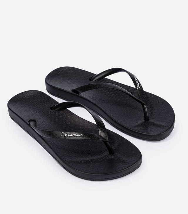 Ipanema Women's Black Anatomic Flip Flops Ipanema New Look - 3