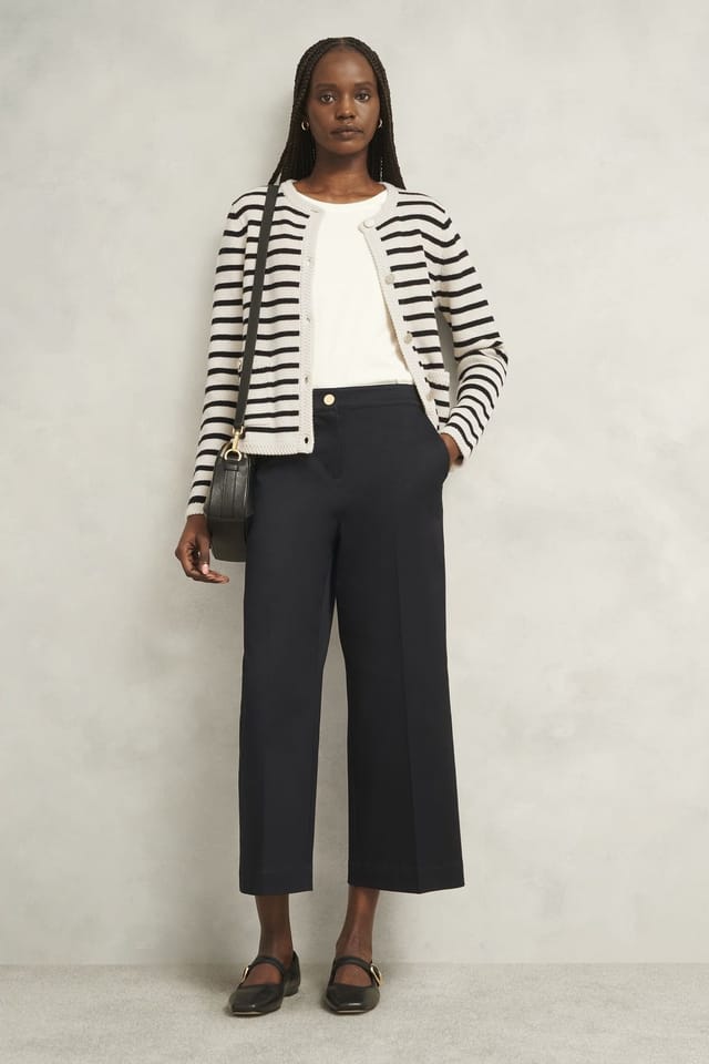 Hobbs London Hobbs London Women's Simona Knitted Jacket in Cream - 3