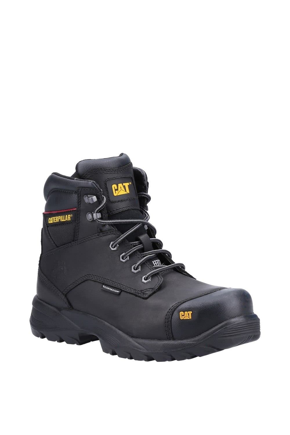 Caterpillar Caterpillar Men's Spiro Waterproof Safety Boot in Black