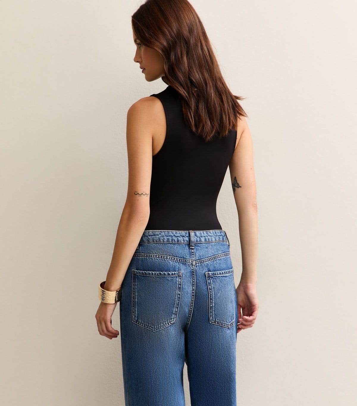 New Look Women's Black Sleeveless Jersey Bodysuit New Look - 4