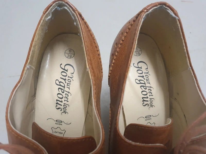 New Look New Look Heeled brouge laced shoe, size 6 - 1