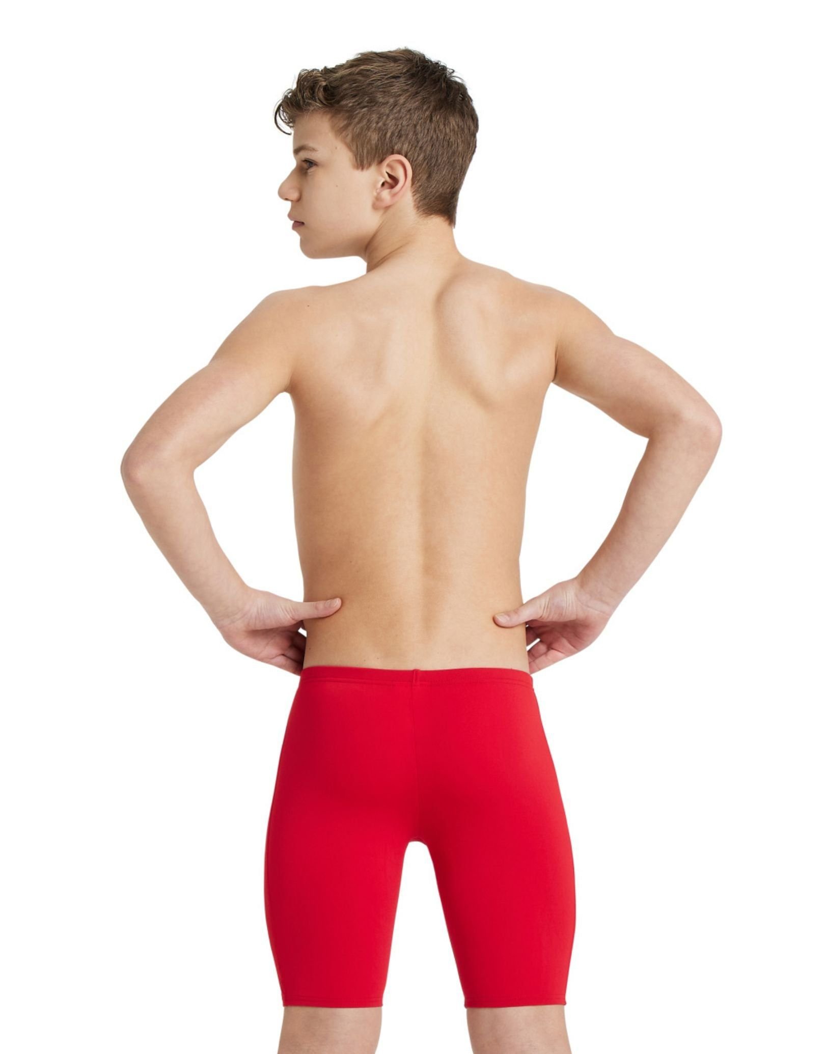 Arena Arena Men's Team Solid Swim Jammer - Red-White in Red - 2