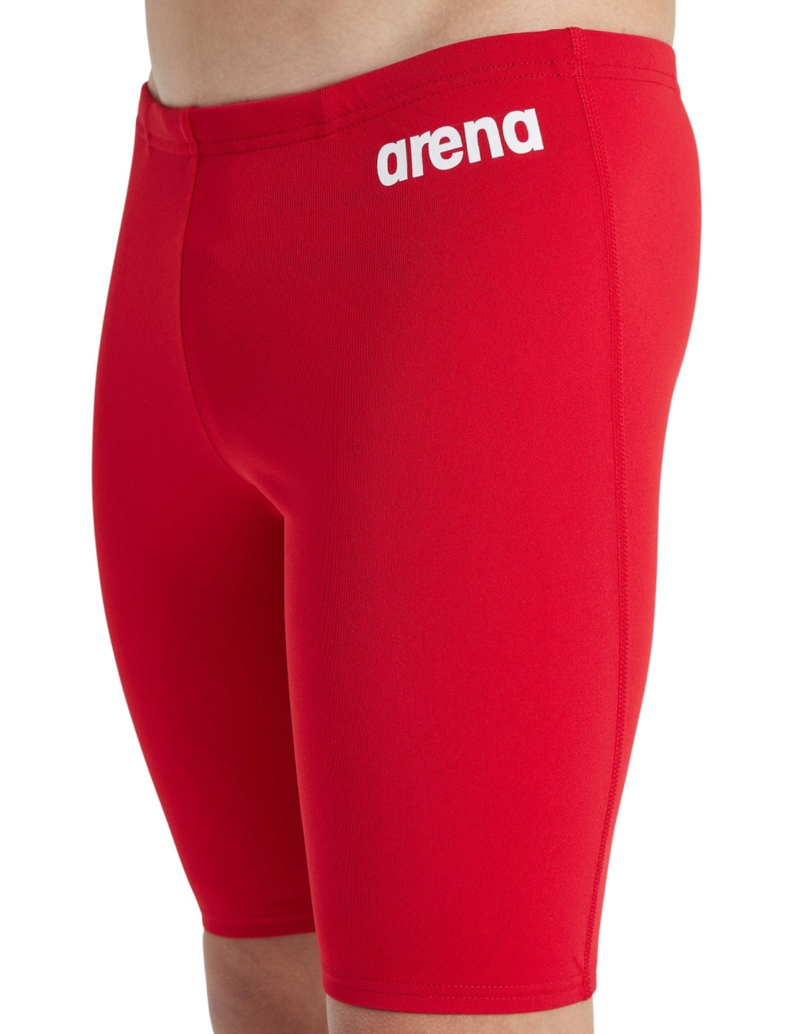 Arena Arena Men's Team Solid Swim Jammer - Red-White in Red - 3