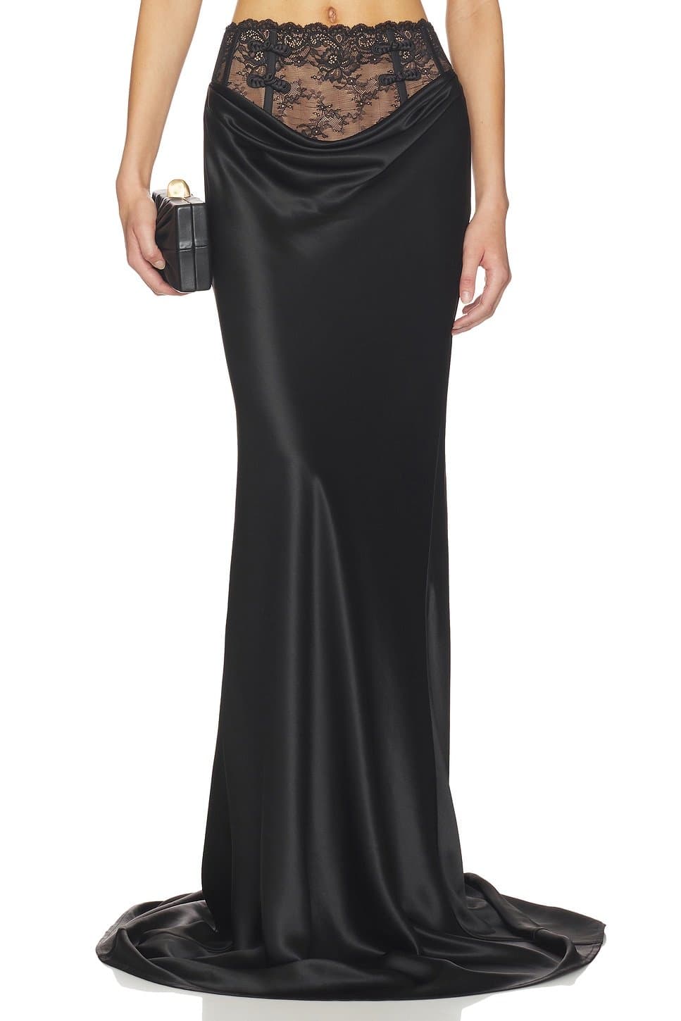 revolve Lila Satin Skirt