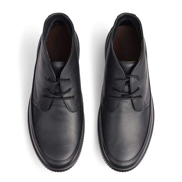 Hotter Hotter Men's 'Hunter' Dual Fit Chukka Boots in Black - 3